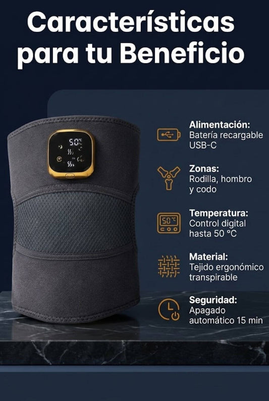 MASAJEADOR TÉRMICO DE RODILLA