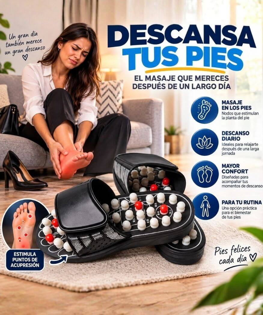 SANDALIAS DESCANSAPIES