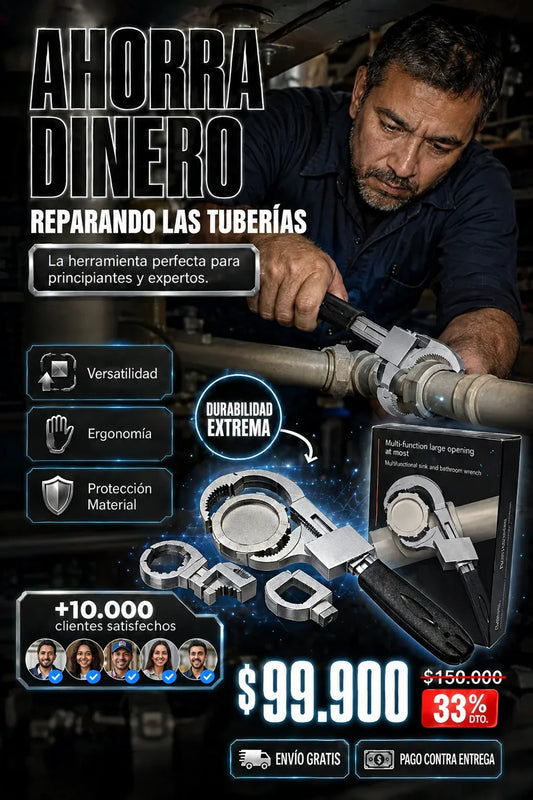 LLAVE MULTIFUNCIONAL PARA TUBERÍA
